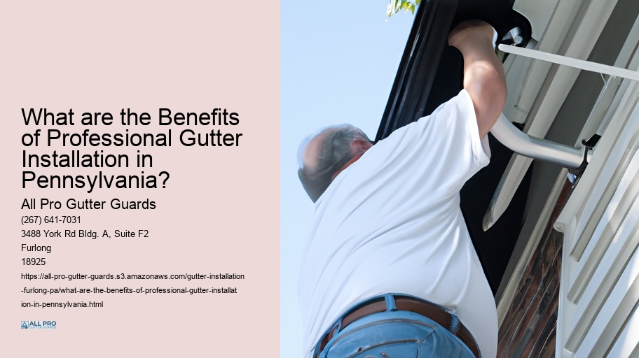 What are the Benefits of Professional Gutter Installation in Pennsylvania? 